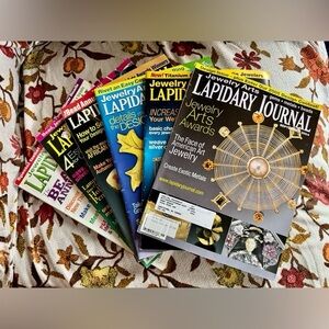 6 Lapidary Journal Jewelry Arts Magazine